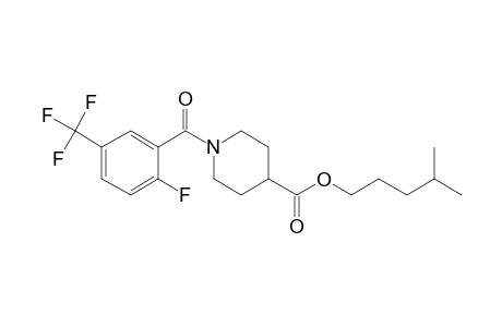 Isonipecotic acid, N-(2-fluoro-5-trifluoromethylbenzoyl)-, isohexyl ester