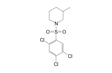 1-[(2,4,5-trichlorophenyl)sulfonyl]-3-pipecoline