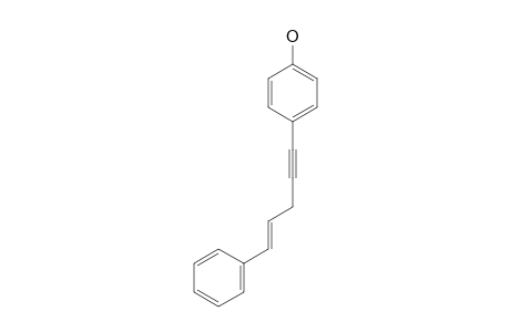 1-[4'-(Hydroxyphenyl]pent-4-ene-1-yne