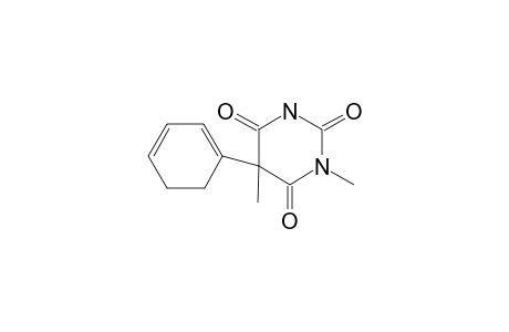 5-(Cyclohexa-1',3'-dienyl)-3,5-dimethyl-2,4,6-trioxo-1,3,5-trihydro-1,3-pyrimidine