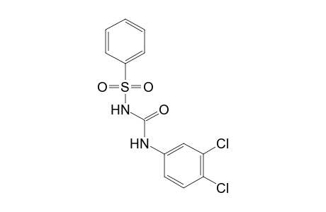 1-(3,4-dichlorophenyl)-3-(phenylsulfonyl)urea