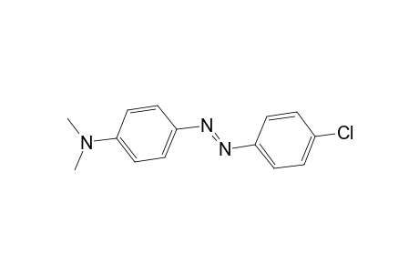 p-[(p-chlorophenyl)azo]-N,N-dimethylaniline
