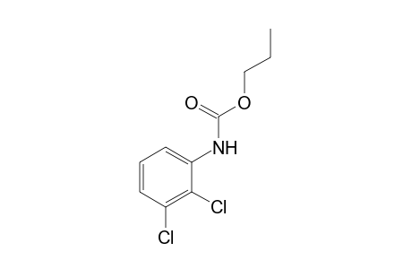 2,3-dichlorocarbanilic acid, propyl ester