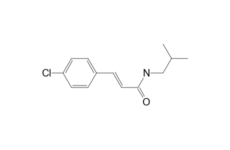 N-Isobutyl 3-(p-chlorophenyl)-(2)E-propenoicacid amide