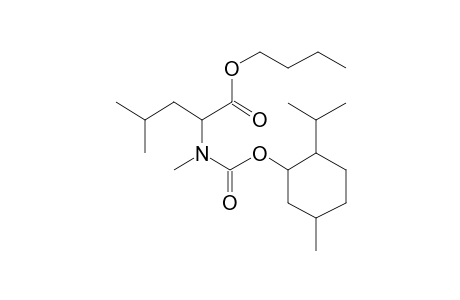 L-Leucine, N-methyl-N-((1R)-(-)-menthyloxycarbonyl)-, butyl ester