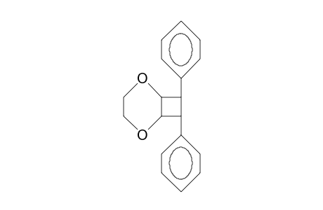 all-cis-7,8-Diphenyl-2,5-dioxa-bicyclo(4.2.0)octane