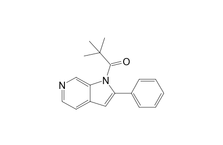 1-(2,2-Dimethyl-1-oxopropyl)-2-phenyl-6-azaindole