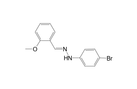 Benzaldehyde, 2-methoxy-, (4-bromophenyl)hydrazone