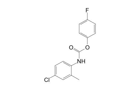 4-chloro-2-methylcarbanilic acid, p-fluorophenyl ester