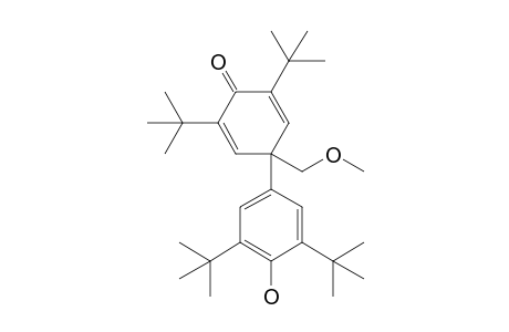 2,6-Di-tert-butyl-4-methoxymethyl-4-(3,5-di-tert-butyl-4-hydroxyphenyl)-2,5-cyclohexadien-1-one