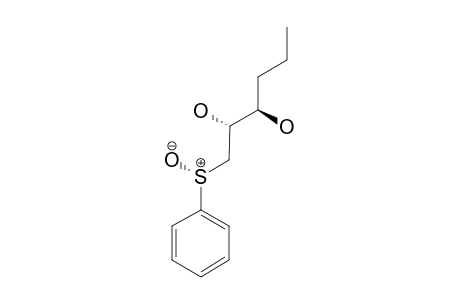 (2R,3R)-1-[(R)-PHENYLSUFLINYL]-HEXANE-2,3-DIOL