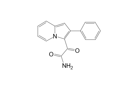 3-Indolizineacetamide, .alpha.-oxo-2-phenyl-