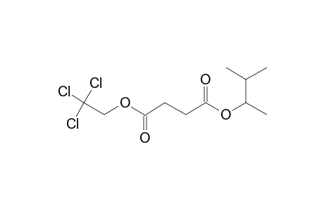 Succinic acid, 3-methylbut-2-yl 2,2,2-trichloroethyl ester