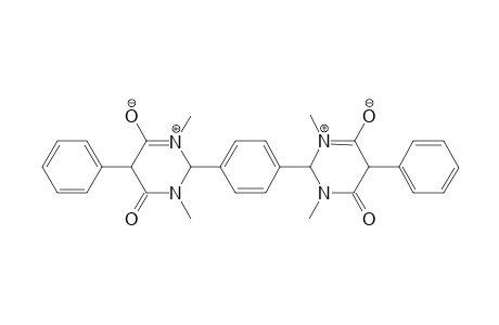 p-Phenylenebis[1,1',3,3'-tetramethyl-4,4',6,6'-tetraoxo-5,5'-diphenylpyrimidiniumolate]