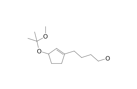 4-[3-(1-Methoxy-1-methyl-ethoxy)cyclopenten-1-yl]butan-1-ol