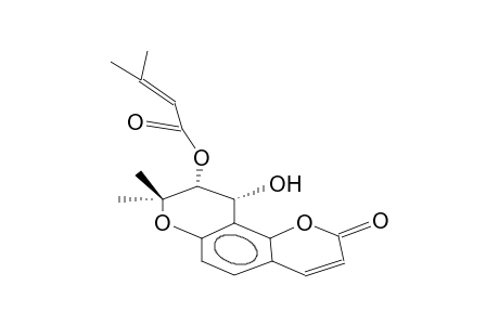 PEUJAPONISINOL-A;3'(S)-SENECIOYLOXY-4'(S)-HYDROXY-3',4'-DIHYDROSESELIN
