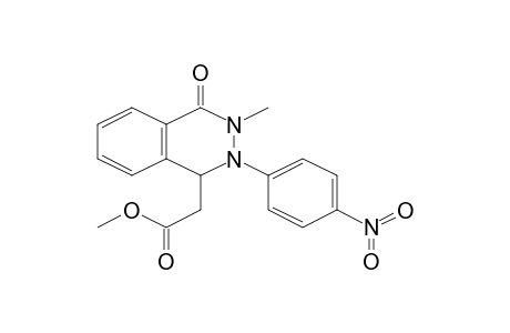 [3-Methyl-2-(4-nitro-phenyl)-4-oxo-1,2,3,4-tetrahydro-phthalazin-1-yl]-acetic acid, methyl ester