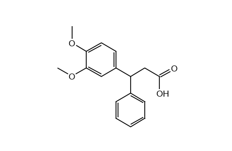 3,4-dimethoxy-beta-phenylhydrocinnamic acid