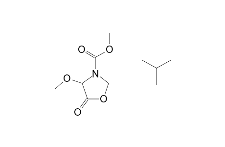 3-OXAZOLIDINECARBOXYLIC ACID, 2-(1,1-DIMETHYLETHYL)-4-METHOXY-5-OXO-, METHYL ESTER, (2R-cis)-