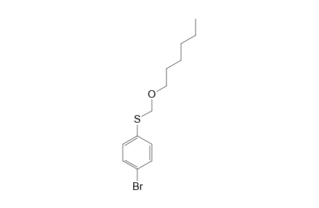 4-Bromophenyl hexyloxymethyl sulfide