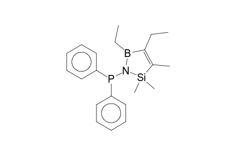 1-(Diphenylphosphino)-4,5-diethyl-2,2,3-trimethyl-2,5-dihydro-1H-1,2,5-azasilaborole