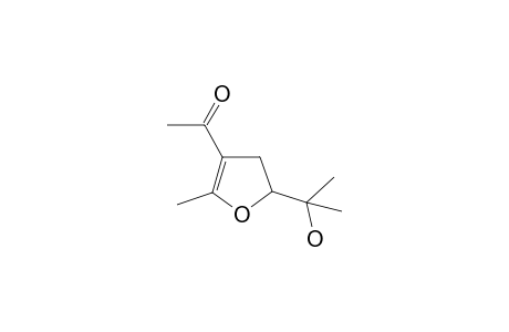 1-[4,5-Dihydro-5-(1-hydroxy-1-methylethyl)-2-methylfuran-3-yl]ethanone