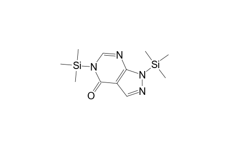 1,5-bis(trimethylsilyl)-4-pyrazolo[3,4-d]pyrimidinone