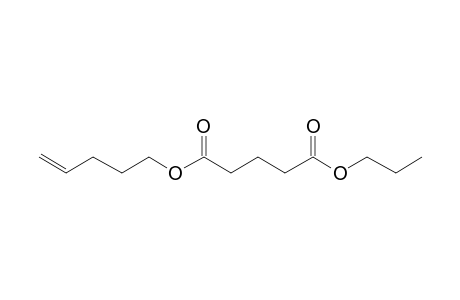 Glutaric acid, pent-4-enyl propyl ester