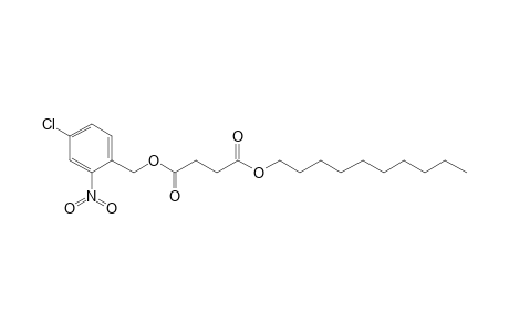 Succinic acid, 4-chloro-2-nitrobenzyl decyl ester