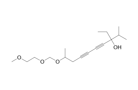 3-Ethyl-9-[(2-methoxyethoxy)methoxy]-2-methyl-4,6-decadiyn-3-ol