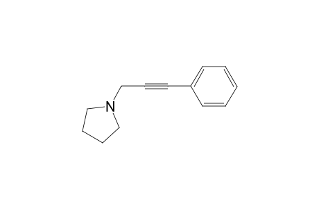 1-(3-phenylprop-2-ynyl)pyrrolidine