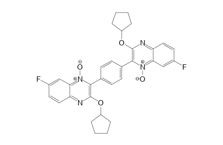 2,2'-(1,4-Phenylene)bis[3-(cyclopentyloxy)-7-fluoro-quinoxaline N-Oxide]