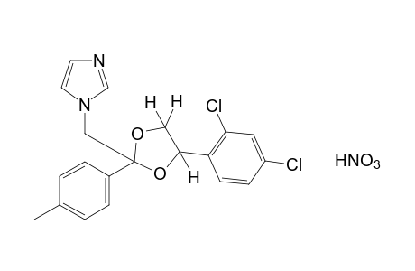 1-{[4-(2,4-dichlorophenyl)-2-p-tolyl-1,3-dioxolan-2-yl]methyl]imidazole, mononitrate