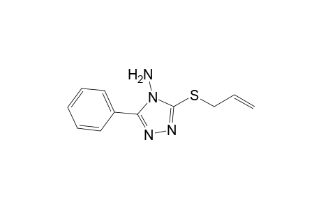 3-(allylsulfanyl)-5-phenyl-4H-1,2,4-triazol-4-ylamine