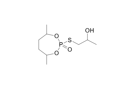 2-(2-HYDROXYPROPYLTHIO)-2-OXO-4,7-DIMETHYL-1,3,2-DIOXAPHOSPHEPANE