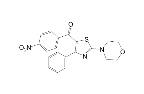 2-morpholino-4-phenyl-5-thiazolyl p-nitrophenyl ketone