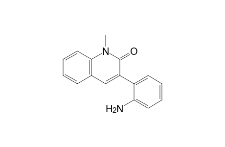 3-(2-aminophenyl)-1-methyl-carbostyril