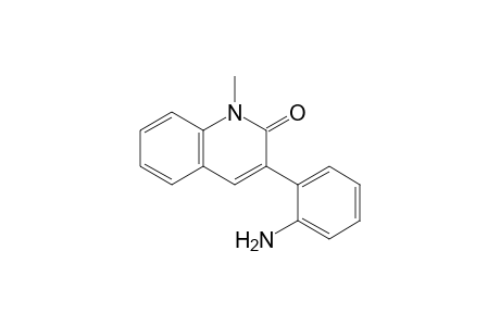 3-(2-aminophenyl)-1-methyl-carbostyril