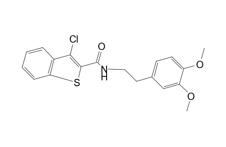 3-chloro-N-(3,4-dimethoxyphenethyl)benzo[b]thiophene-2-carboxamide