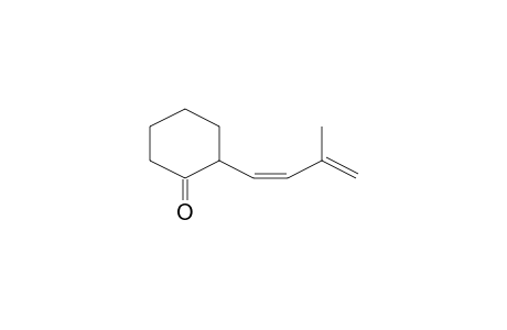 2-[(1Z)-3-Methyl-1,3-butadienyl]cyclohexanone