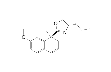 (S)-1-Methyl-1-((S)-2-oxazolinyl)-7-methoxy-1,2-dihydronaphthlene