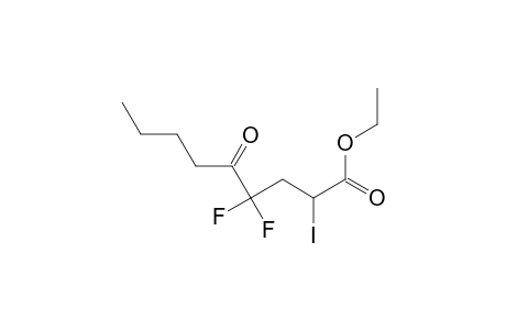 Ethyl 4,4-Difluoro-2-iodo-5-oxononanoate