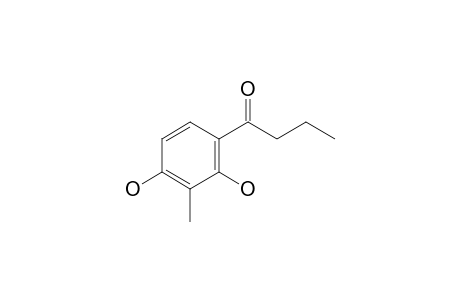 1-(2,4-dihydroxy-3-methylphenyl)butan-1-one