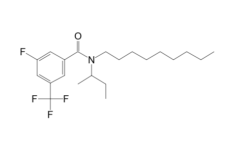 Benzamide, 3-fluoro-5-trifluoromethyl-N-(2-butyl)-N-nonyl-