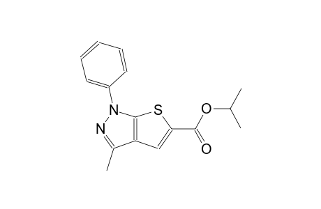 1H-thieno[2,3-c]pyrazole-5-carboxylic acid, 3-methyl-1-phenyl-, 1-methylethyl ester