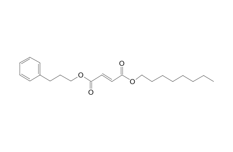 Fumaric acid, octyl 3-phenylpropyl ester