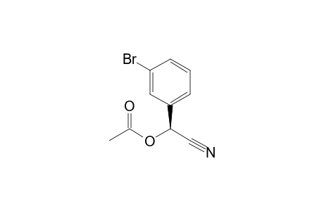 (S)-(-)-Acetoxy-(3-bromo-phenyl)-acetonitrile