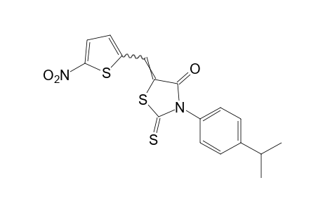 3-(p-cumenyl)-5-(5-nitro-2-thenylidene)rhodanine