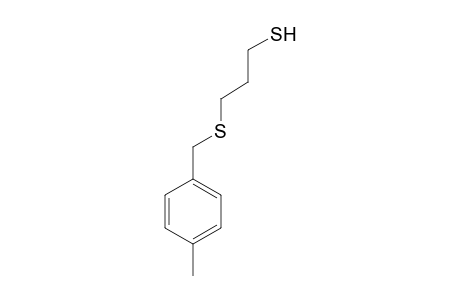 1-Propanethiol, 3-[[(4-methylphenyl)methyl]thio]-