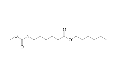 6-Aminocaproic acid, N-methoxycarbonyl-, hexyl ester